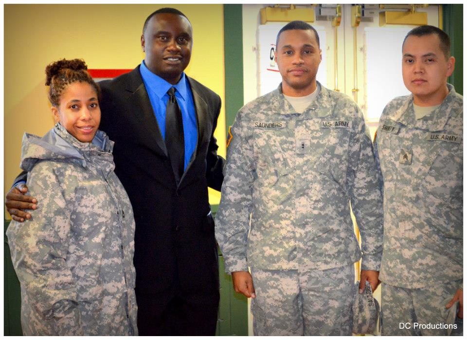 Community Service with U.S. Military Men & Women