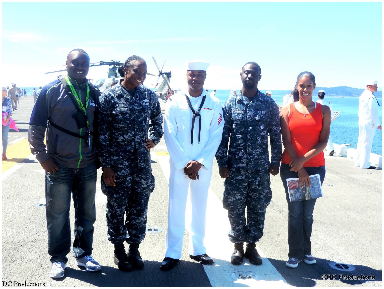Community Service with U.S. Military Men & Women