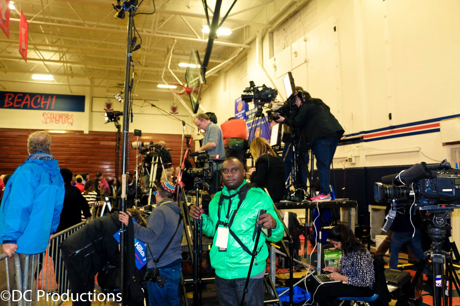 Behind the scenes · 2016