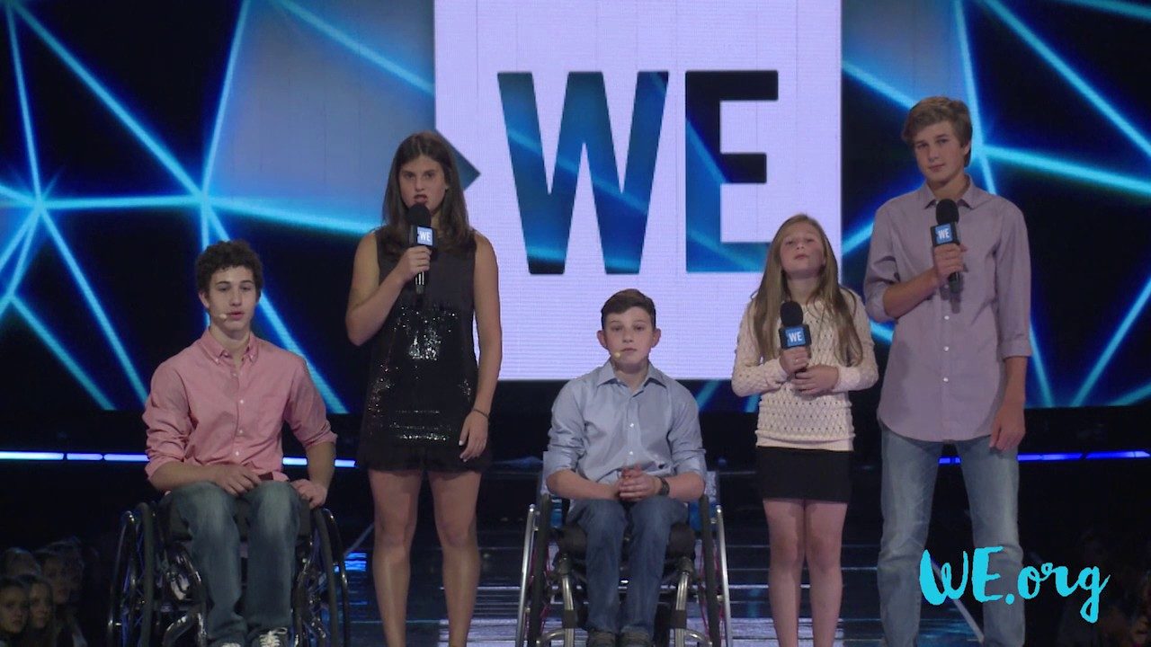 Youth participation at WE Day